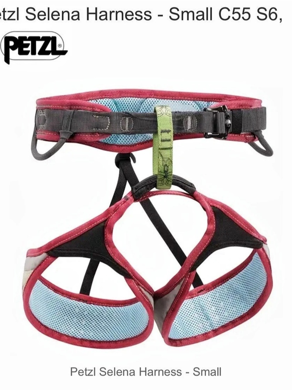 Petzl Selena Harness Climbing Harness Pink & Black Size Small (6)
